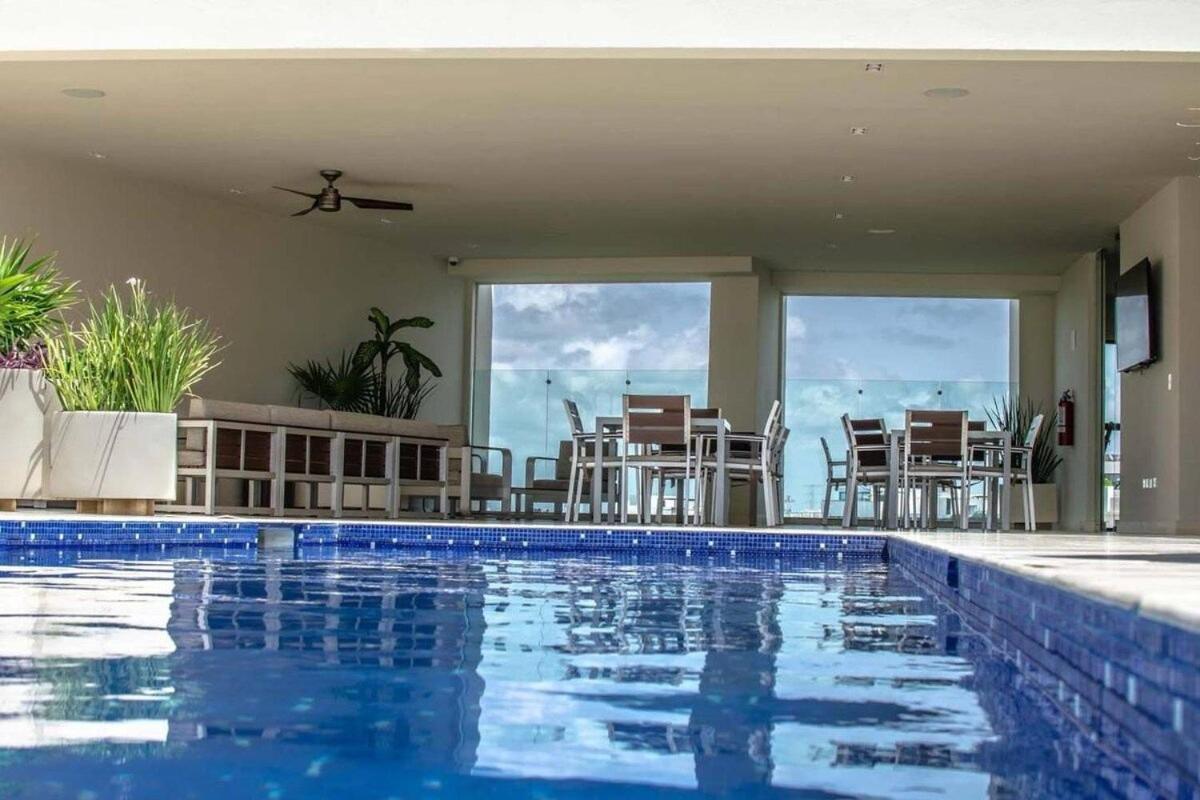 1 Rec. | A Pasos De La Playa | Roof C/Vista Al Mar Apartment Playa del Carmen Luaran gambar
