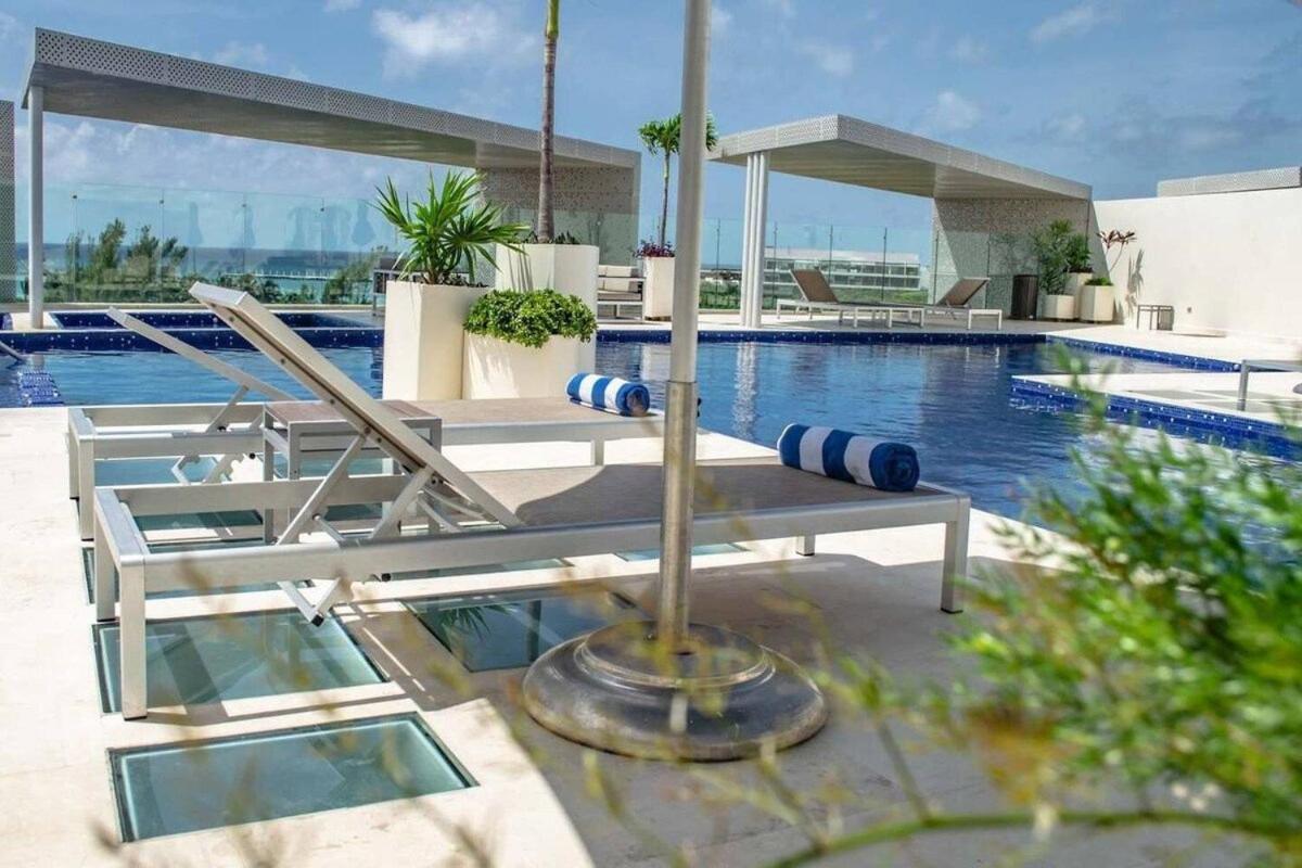 1 Rec. | A Pasos De La Playa | Roof C/Vista Al Mar Apartment Playa del Carmen Luaran gambar