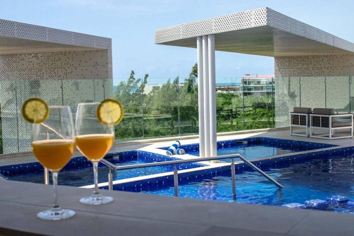 1 Rec. | A Pasos De La Playa | Roof C/Vista Al Mar Apartment Playa del Carmen Luaran gambar